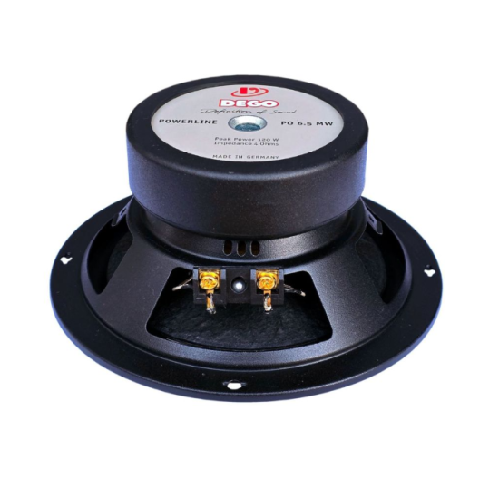 DEGO Power 3000 MW 165 Głośniki średnio-niskotonowe o średnicy 165 mm. Impedancja 4 Ohm. Moc 100W RMS